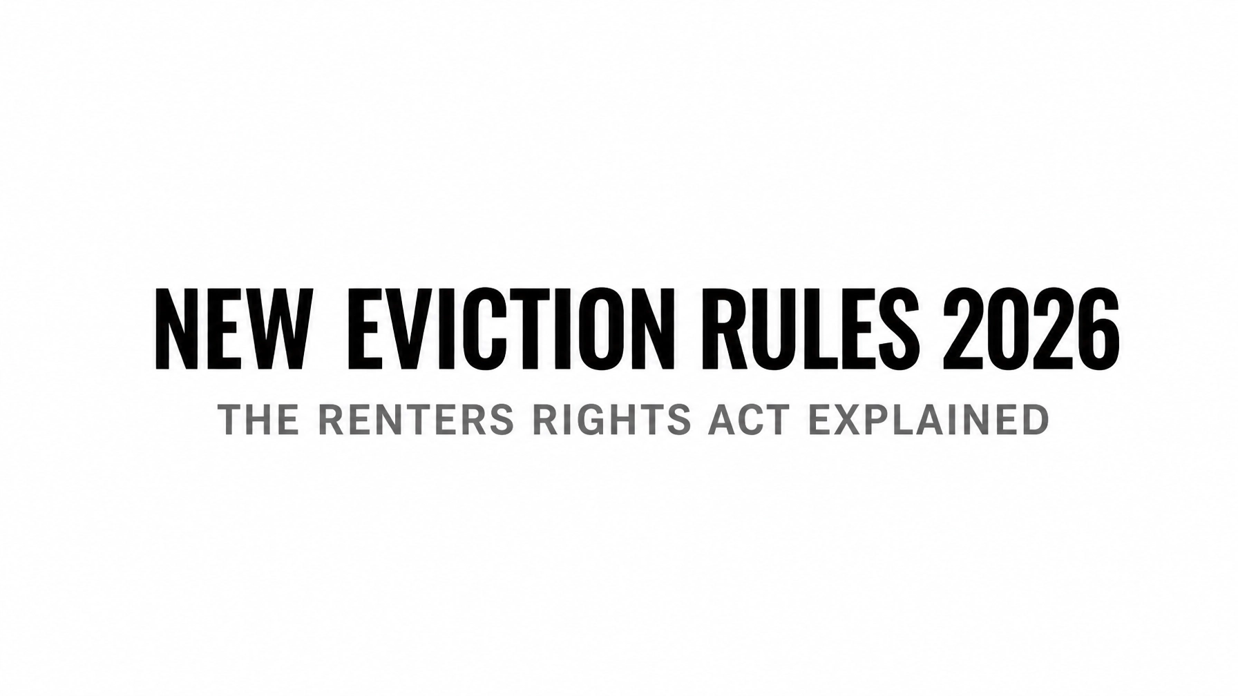 Read more about the article Looking For Landlord and Tenant Solicitors? Here Are 5 Things You Should Know About the New Eviction Rules