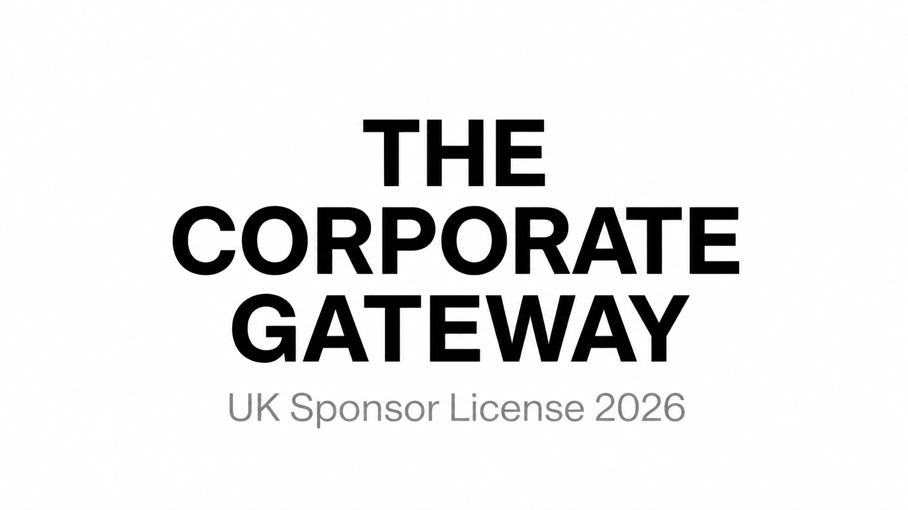 Read more about the article The Corporate Gateway: Why Your Business Needs a UK Sponsor License in 2026