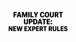 Read more about the article Family Court Bombshell: New Rules Ban Unregulated Expert Witnesses from 20 July 2026