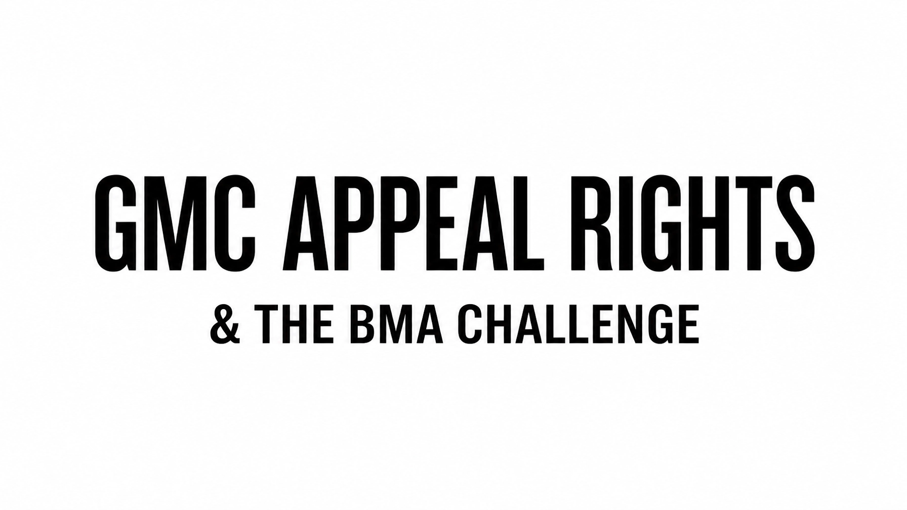 Read more about the article The GMC’s Right to Appeal Your MPTS Decision: Why the BMA’s Legal Action Could Change Everything for Doctors