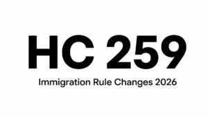 Read more about the article New UK Immigration Rules July 2026: What HC 259 Means for Skilled Workers and Their Families