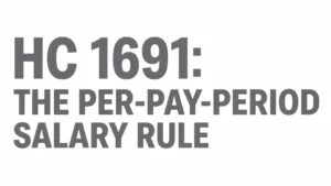 Read more about the article The Per-Pay-Period Salary Rule: Why Your Sponsor Licence Could Be at Risk Under HC 1691