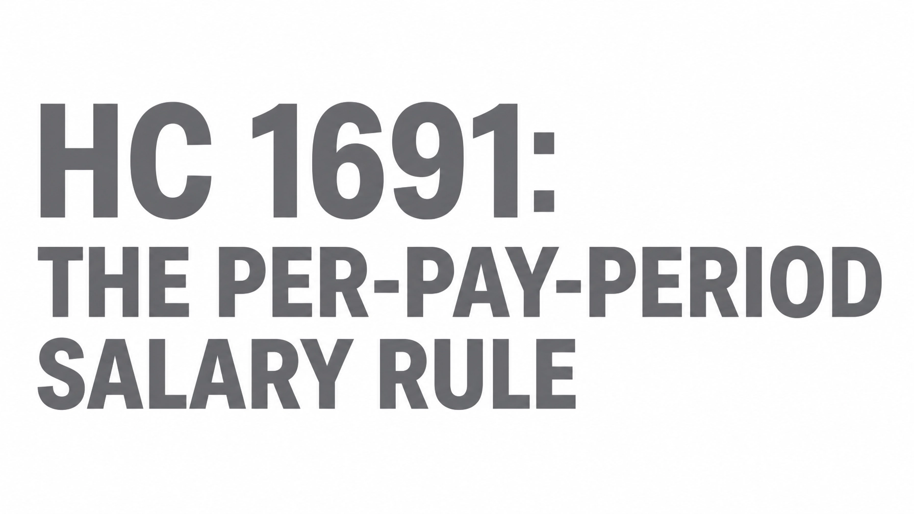 Read more about the article The Per-Pay-Period Salary Rule: Why Your Sponsor Licence Could Be at Risk Under HC 1691