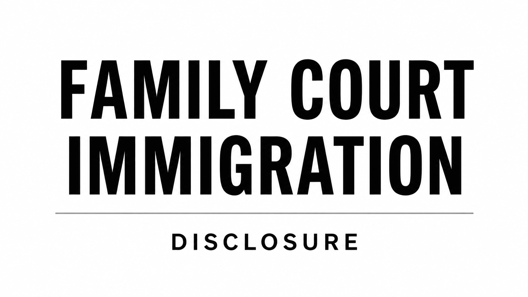 Read more about the article Family Court Disclosure to Home Office
