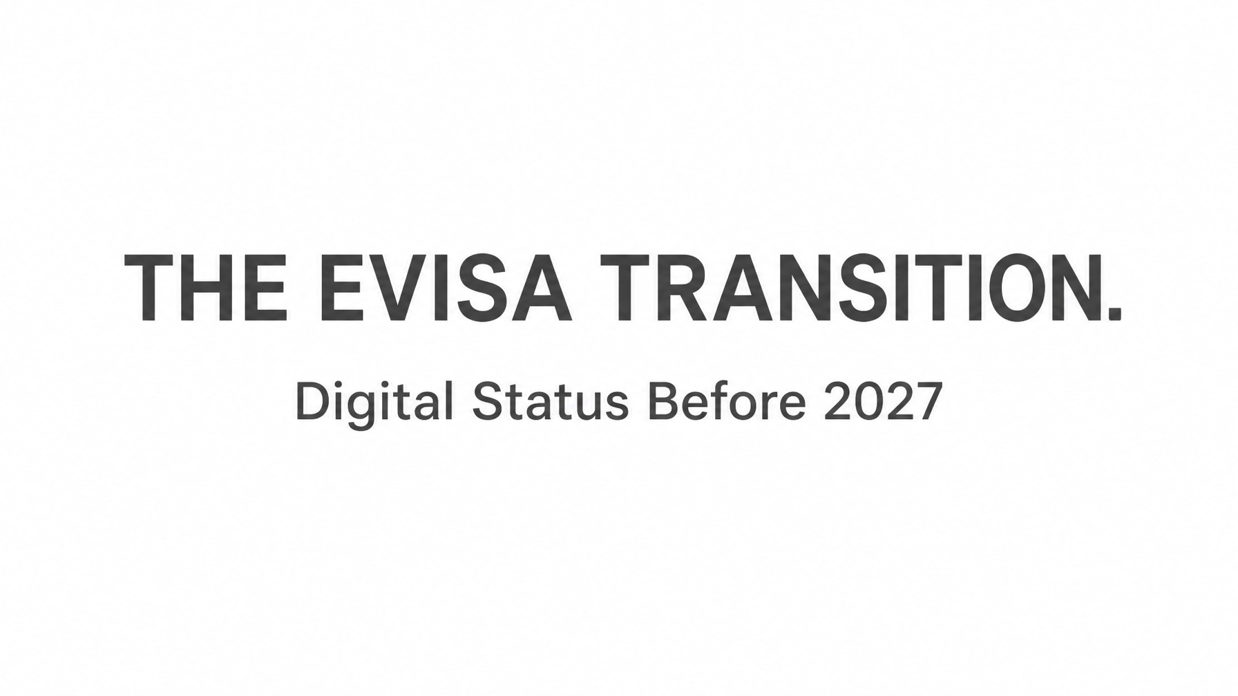You are currently viewing The eVisa Transition Deadline: Why Every UK Visa Holder Must Act Before 2027