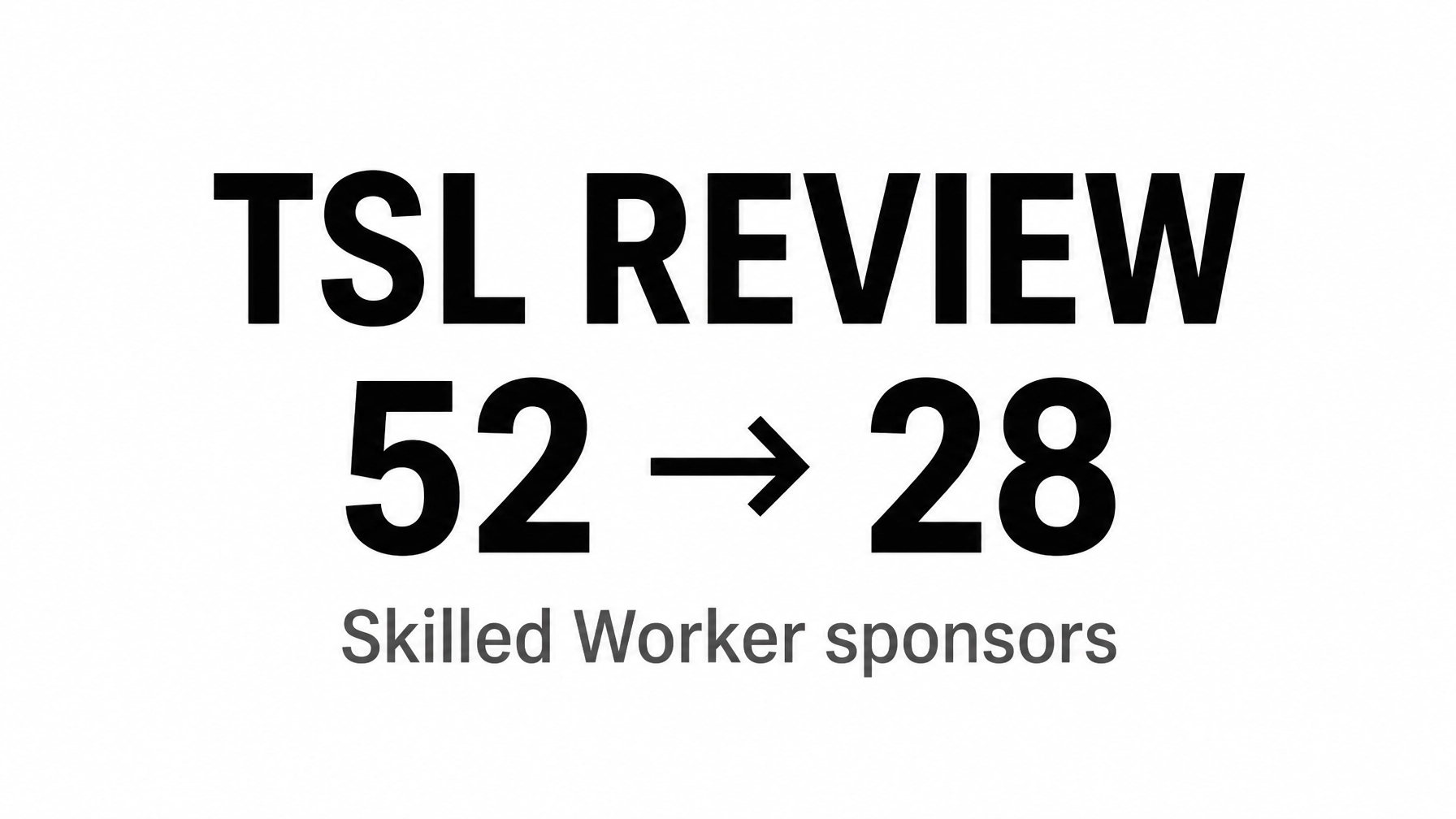 Read more about the article MAC Recommends Slimming Down the Temporary Shortage List: What 32 Fewer Occupations Mean for Skilled Worker Sponsors